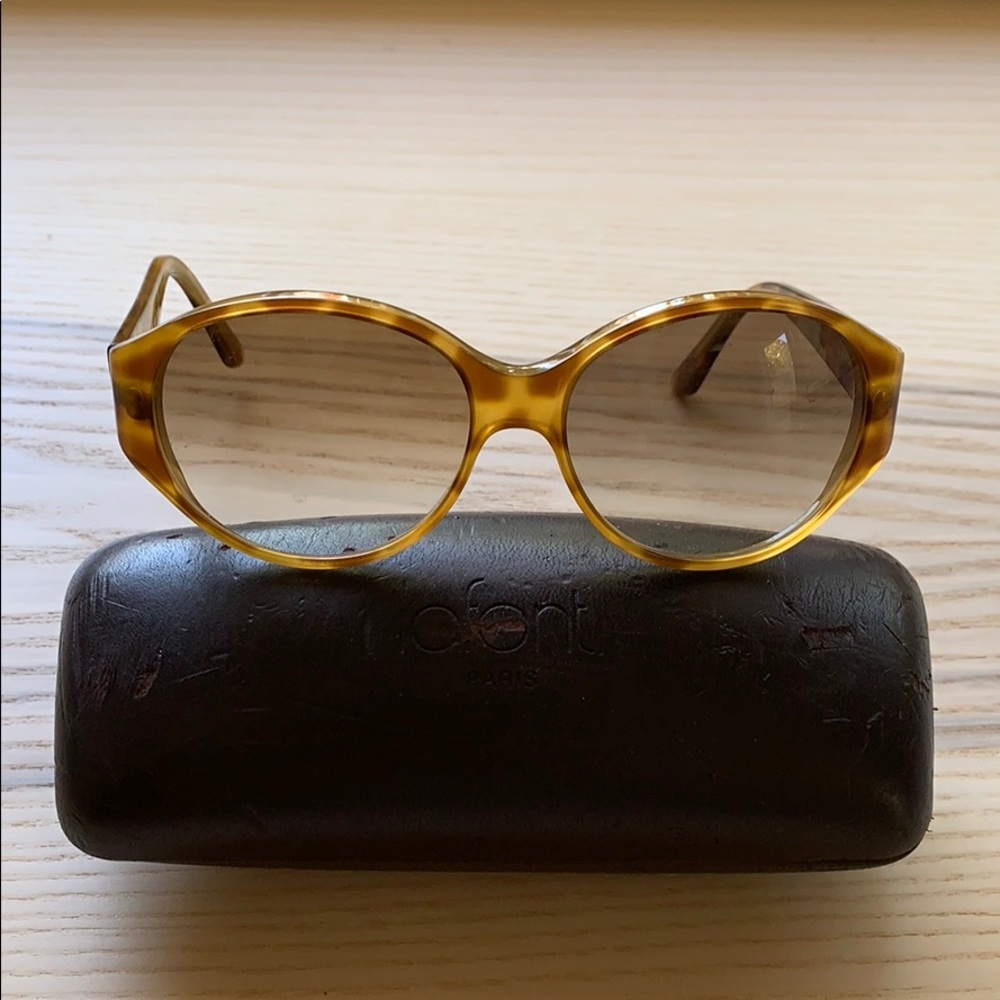 Lafont tortoise sunglasses